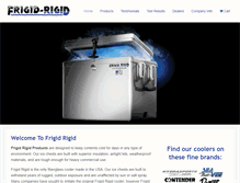 Tablet Screenshot of frigidrigid.com
